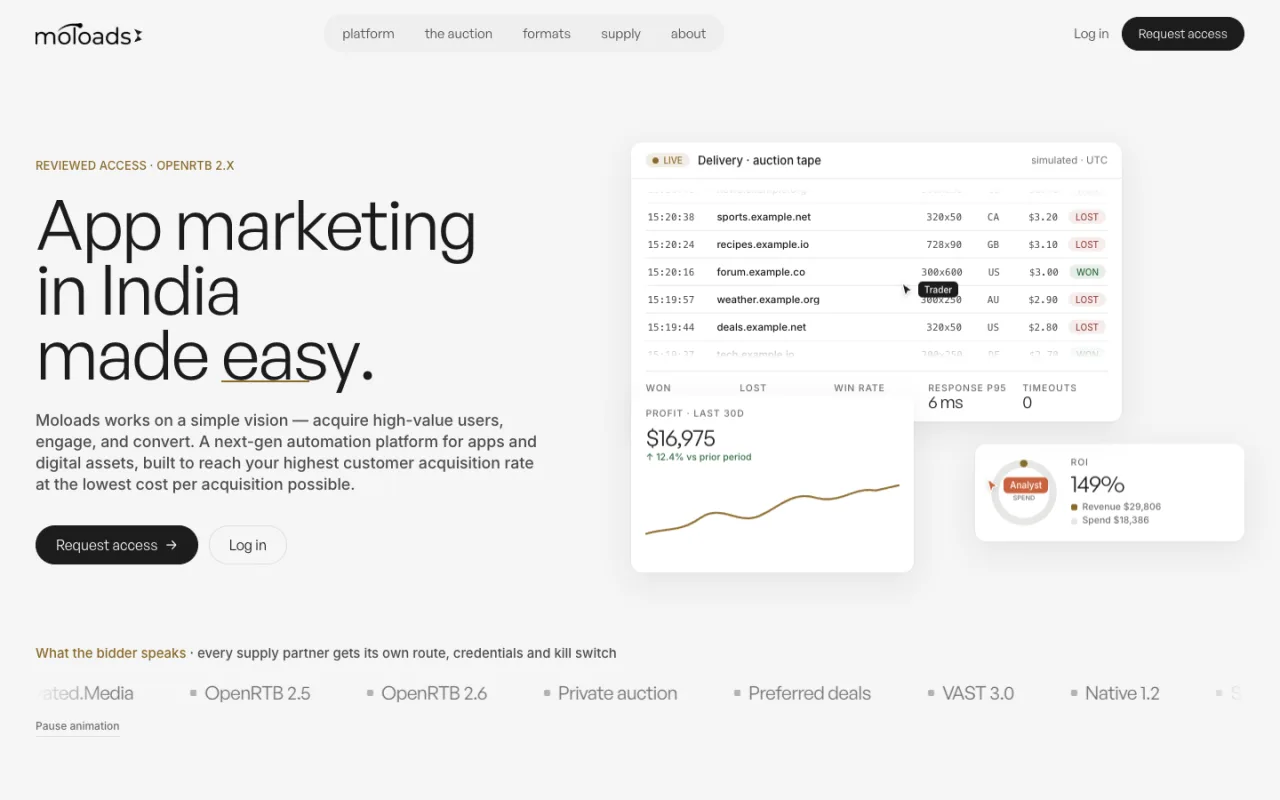 Moloads — live product preview